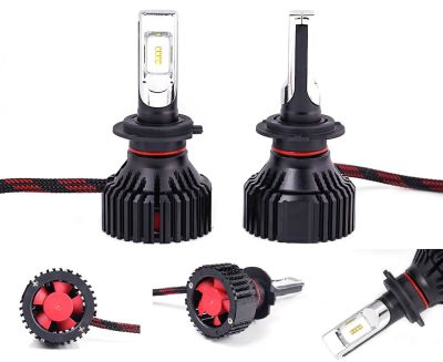 LED headlights for cars
