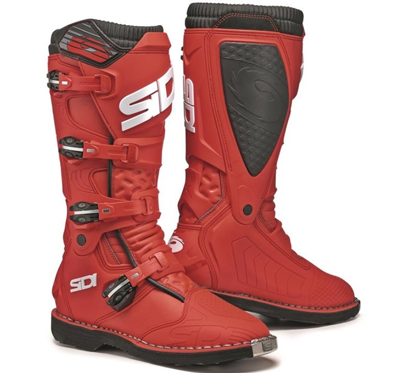 he Sidi motorcycle boots allow better flexion movement